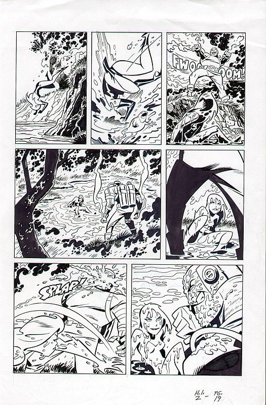 Bruce Timm And Shane Glines Harley And Ivy 2 Pg 19 In Rj Simmonss Modern Comic Art Gallery Room